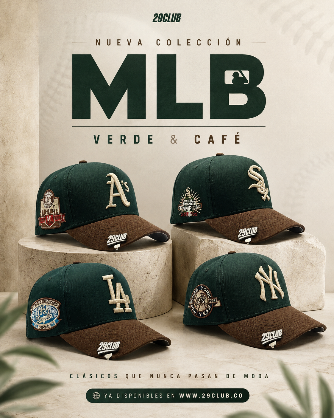 NUEVA COLECCION VERDE / CAFE