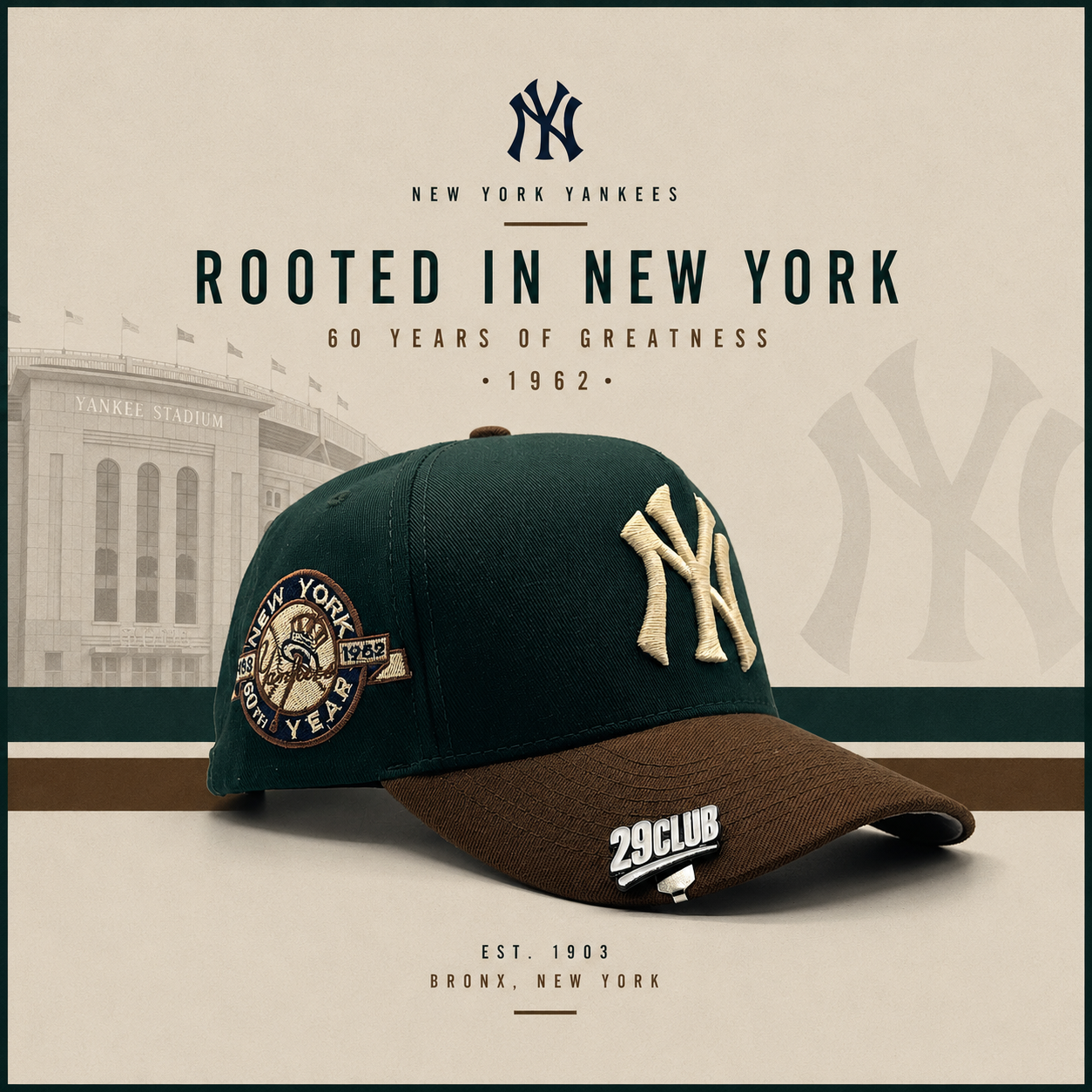 NEW YORK YANKEES 50TH YEARS