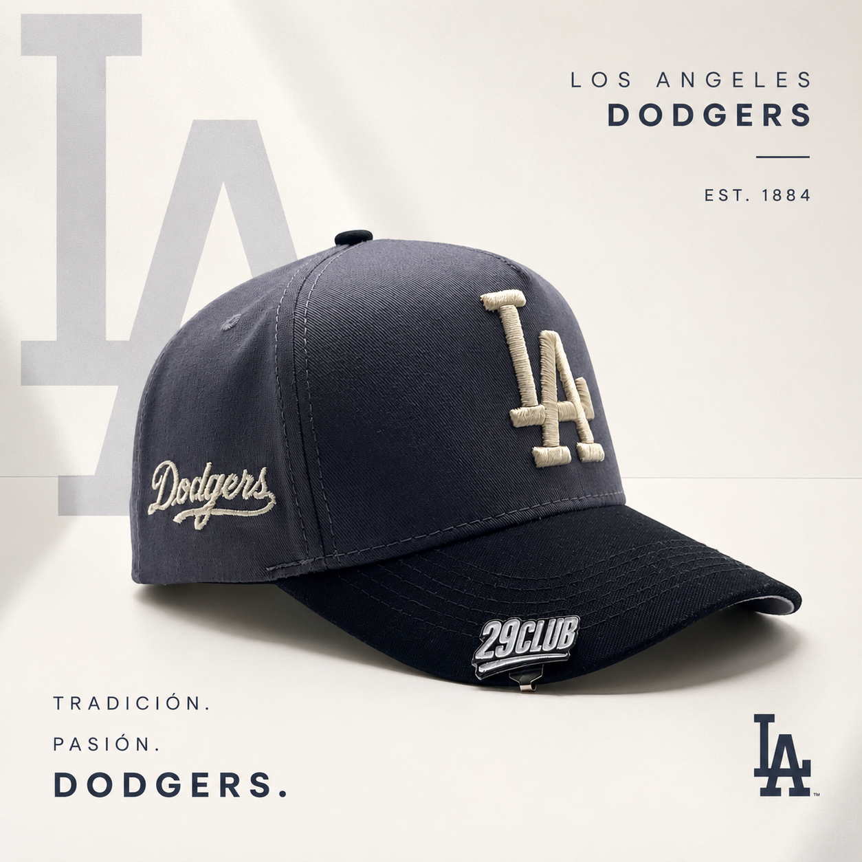 LOS ÁNGELES DODGERS GRIS