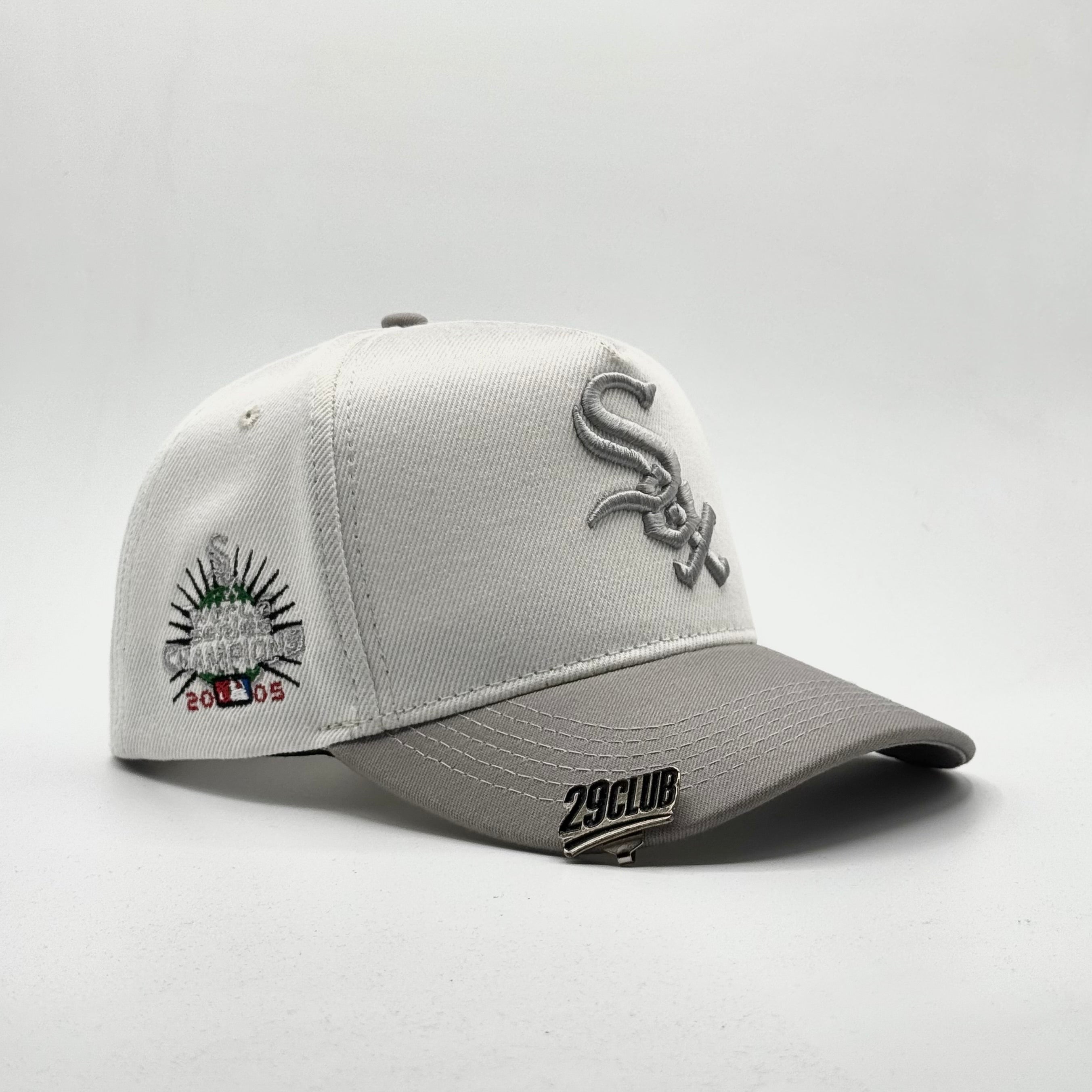 CHICAGO WHITE SOX VISOR GRIS