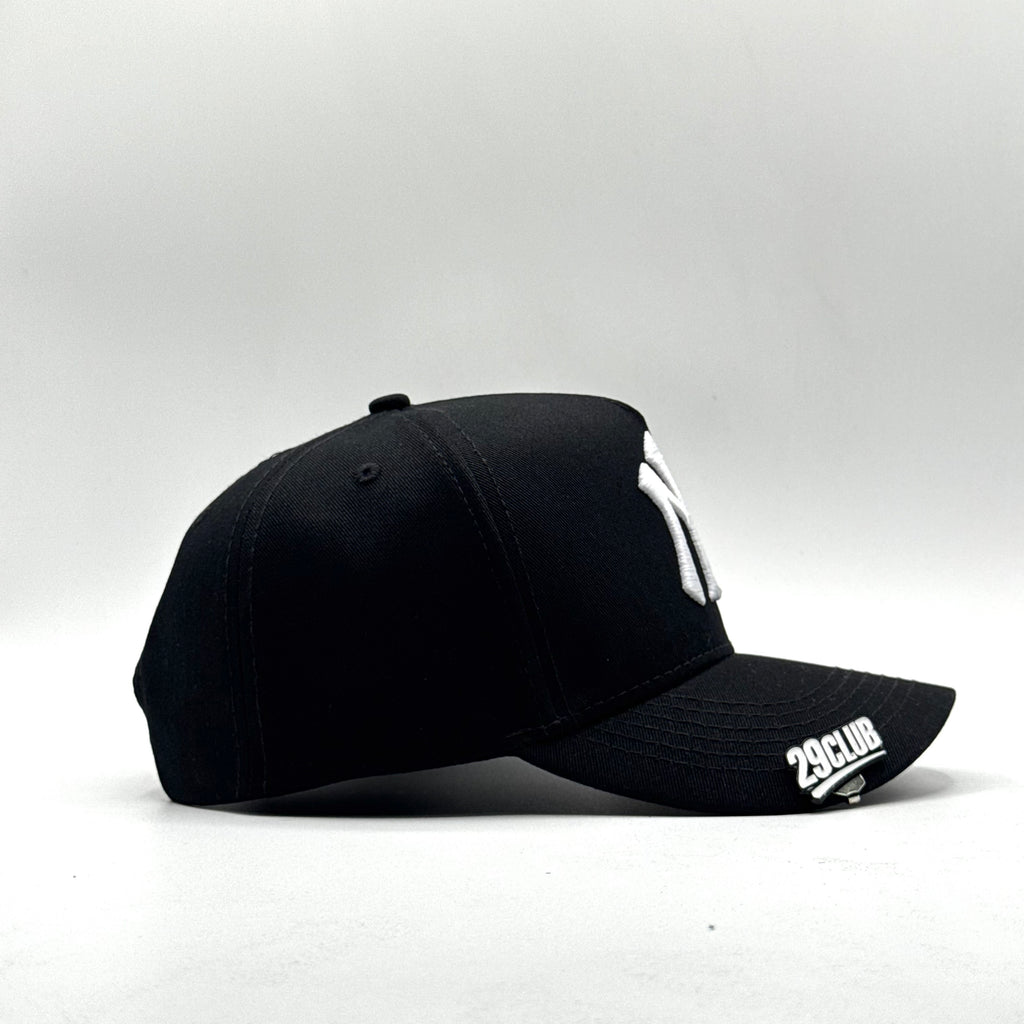 NEW YORK YANKEES BLACK LOGO BLANCO