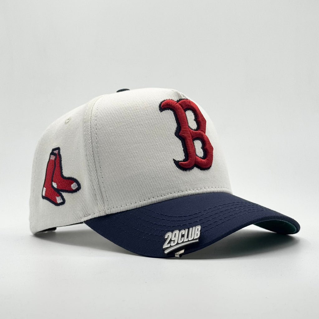 MEDIAS ROJAS DE BOSTON / VISOR AZUL Y VERDE