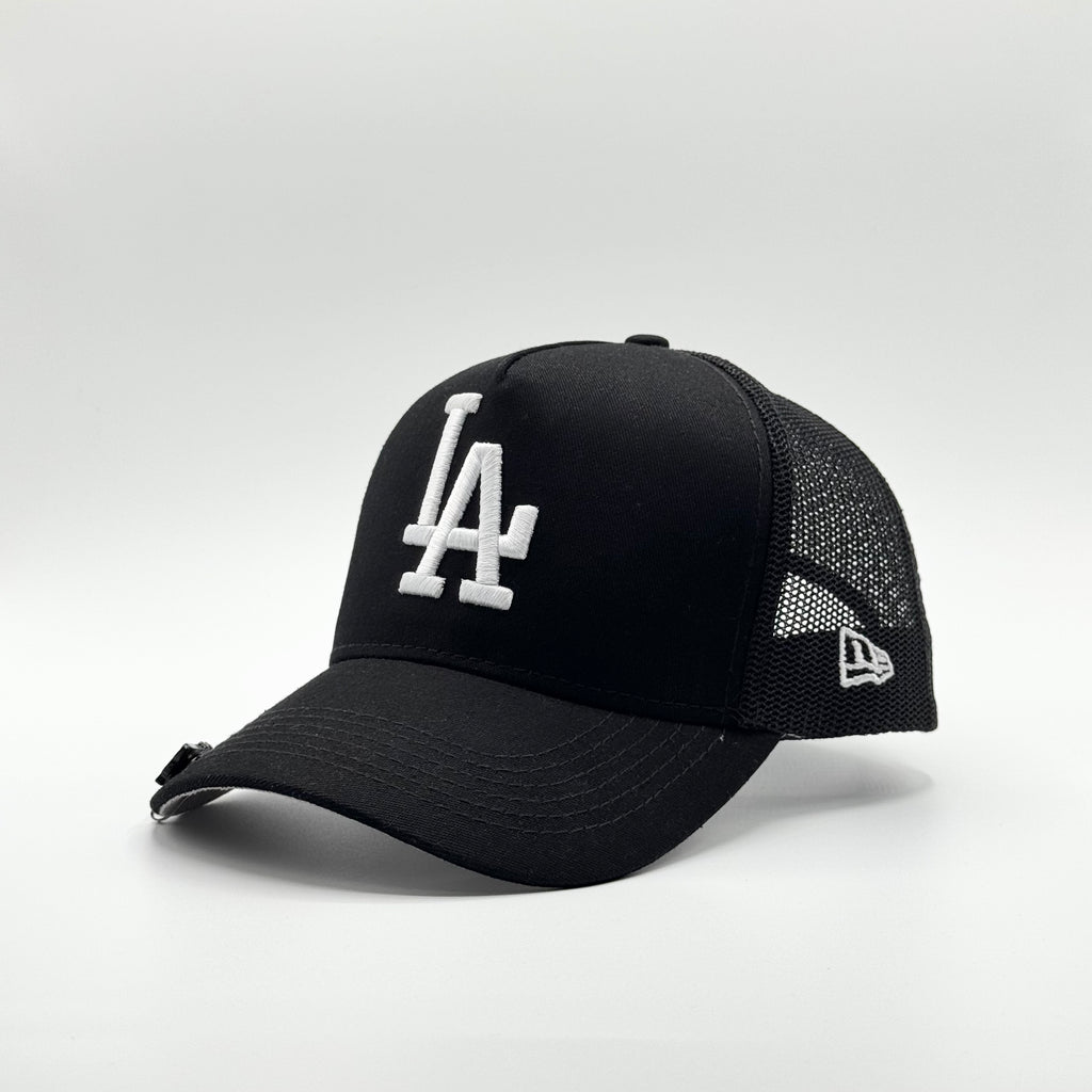 LOS ÁNGELES DODGERS TRUCKER / NEGRO - GRIS