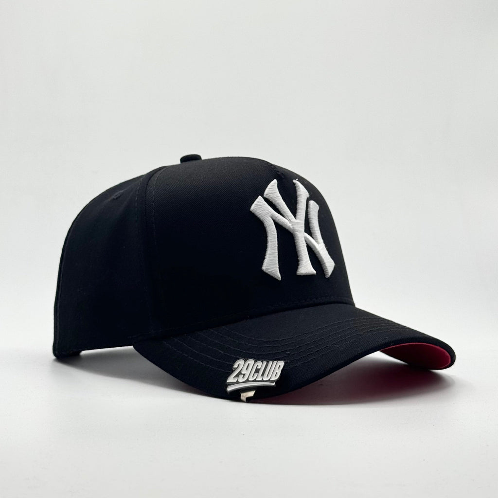NEW YORK YANKEES BLACK LOGO BLANCO