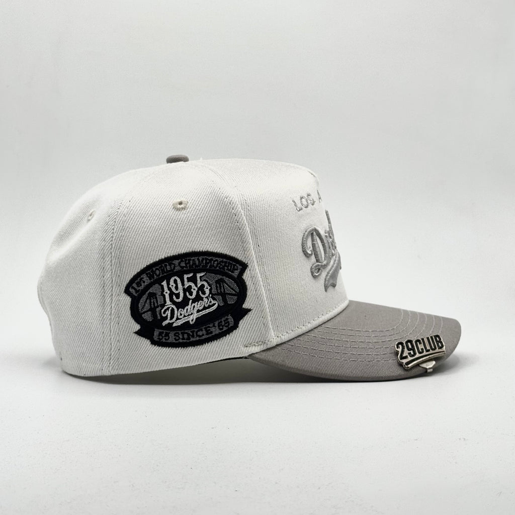 LOS ÁNGELES DODGERS VISOR GRIS