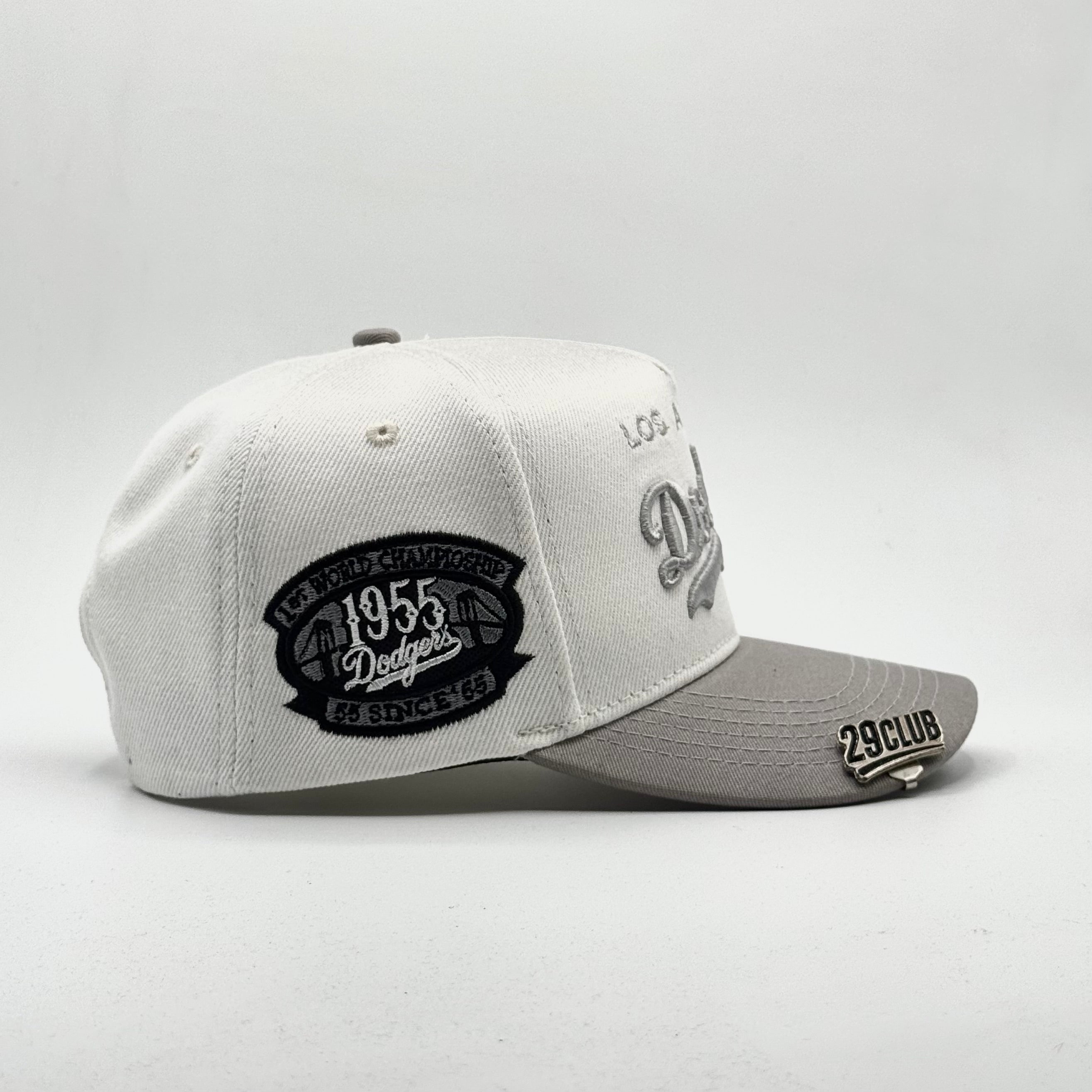 LOS ÁNGELES DODGERS VISOR GRIS
