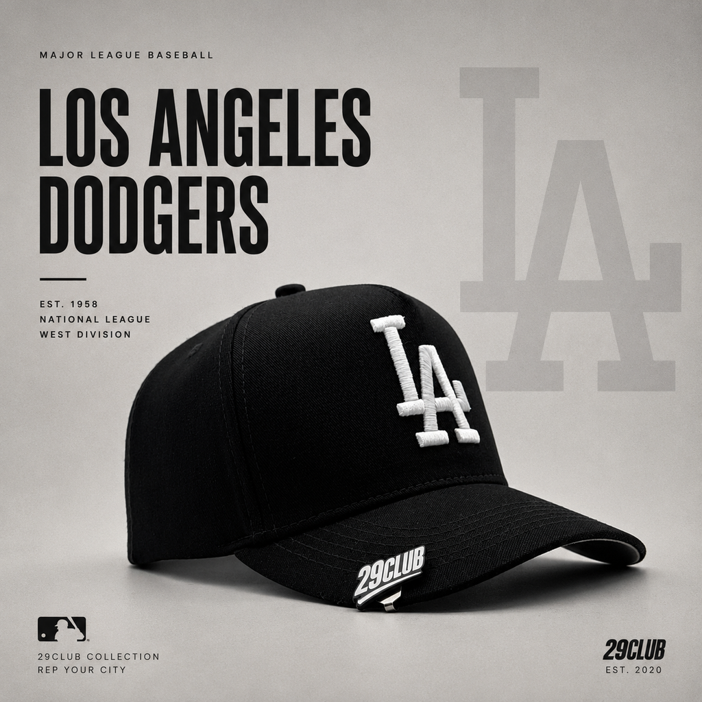 LOS ÁNGELES DODGERS CLASSIC LOGO BLANCO