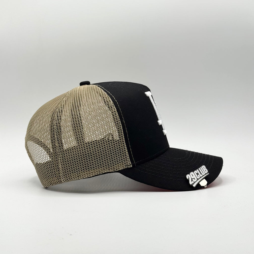 LOS ÁNGELES DODGER TRUCKER BEIGE