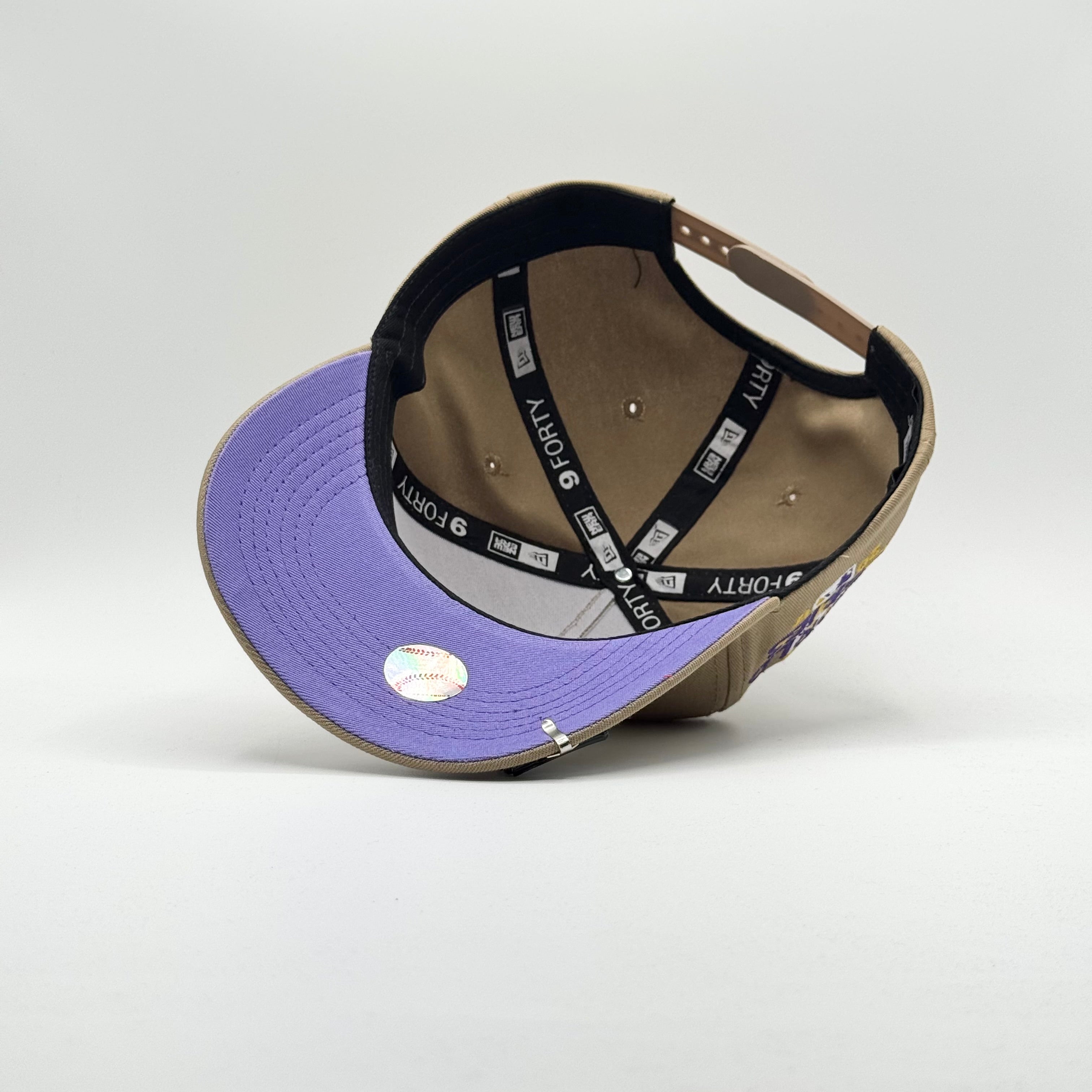 LOS ÁNGELES DODGERS VISOR MORADO