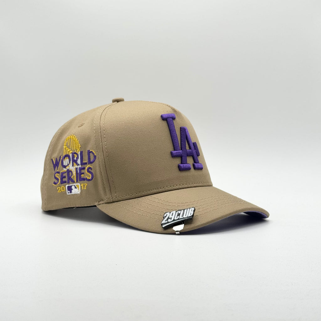 LOS ÁNGELES DODGERS VISOR MORADO