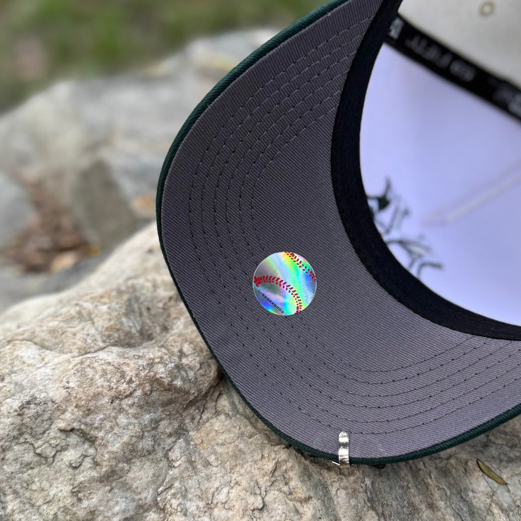 NEW YORK YANKEES VISOR VERDE / GRIS