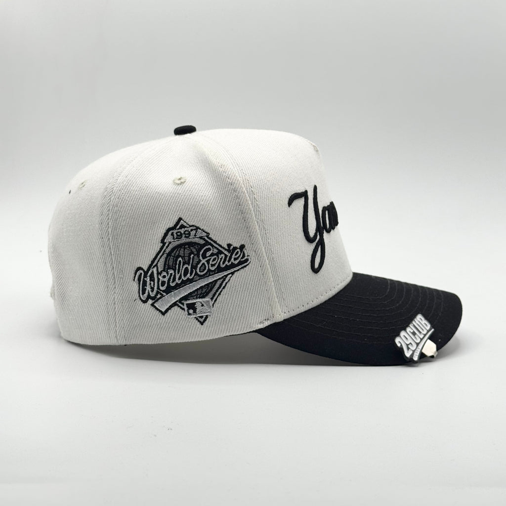 NEW YORK YANKEES WS VISOR NEGRO