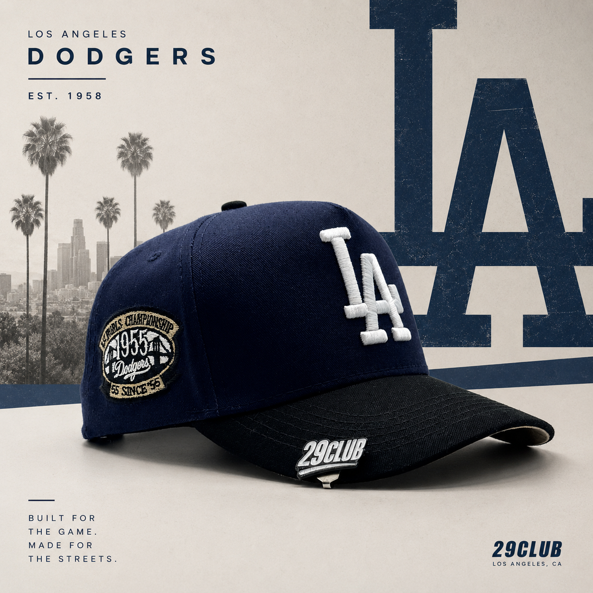 LOS ÁNGELES DODGERS AZUL OSCURO