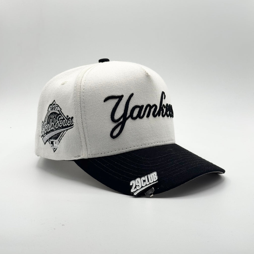 NEW YORK YANKEES WS VISOR NEGRO