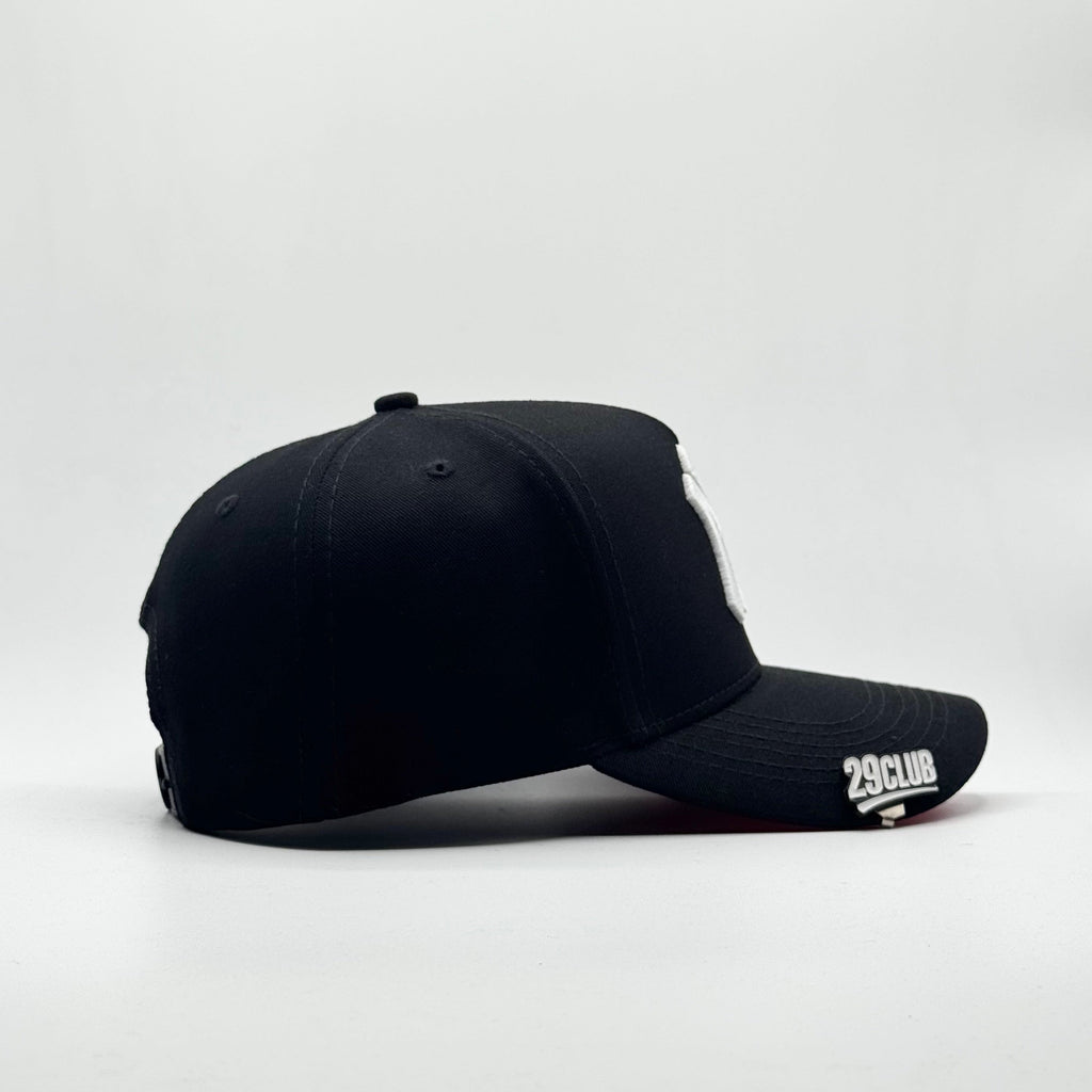 NEW YORK YANKEES BLACK LOGO BLANCO