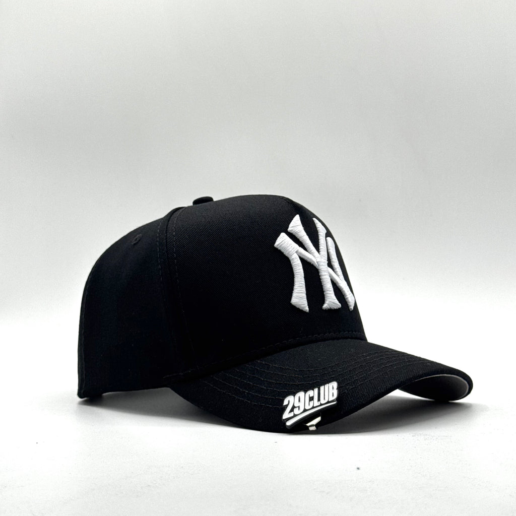 NEW YORK YANKEES BLACK LOGO BLANCO