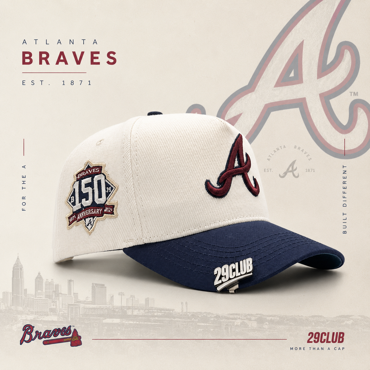 BRAVOS DE ATLANTA / VISOR A. OSCURO CON VISIR INFERIOR VERDE