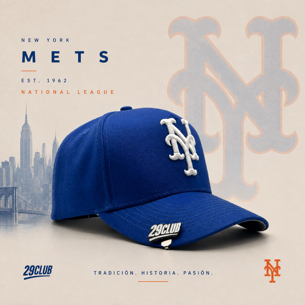 NEW YORK METS CLÁSICA AZUL