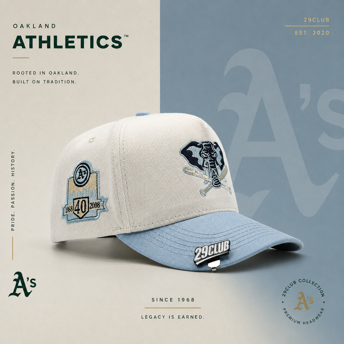 ATLÉTICOS DE OAKLAND CELESTE
