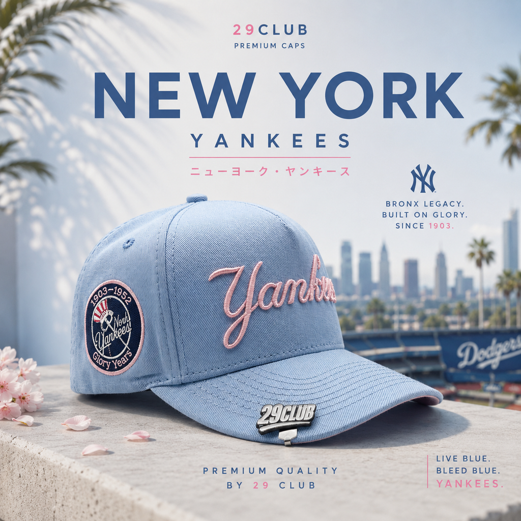 NEW YORK YANKEES CELESTE/ROSA