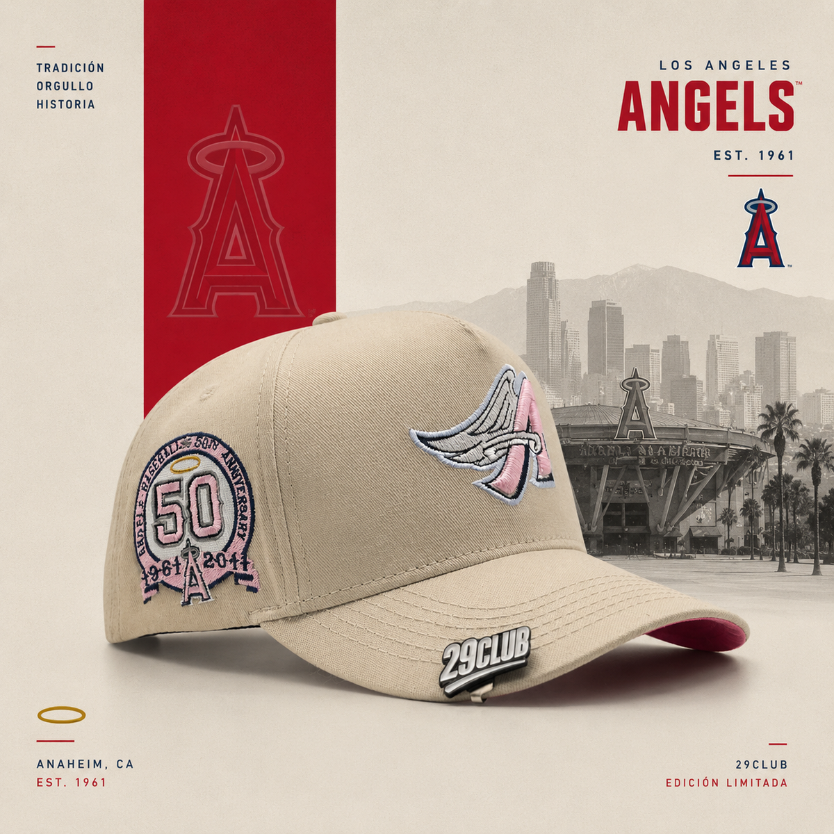 LOS ANGELES ANGELS ANIVERSARIO 50