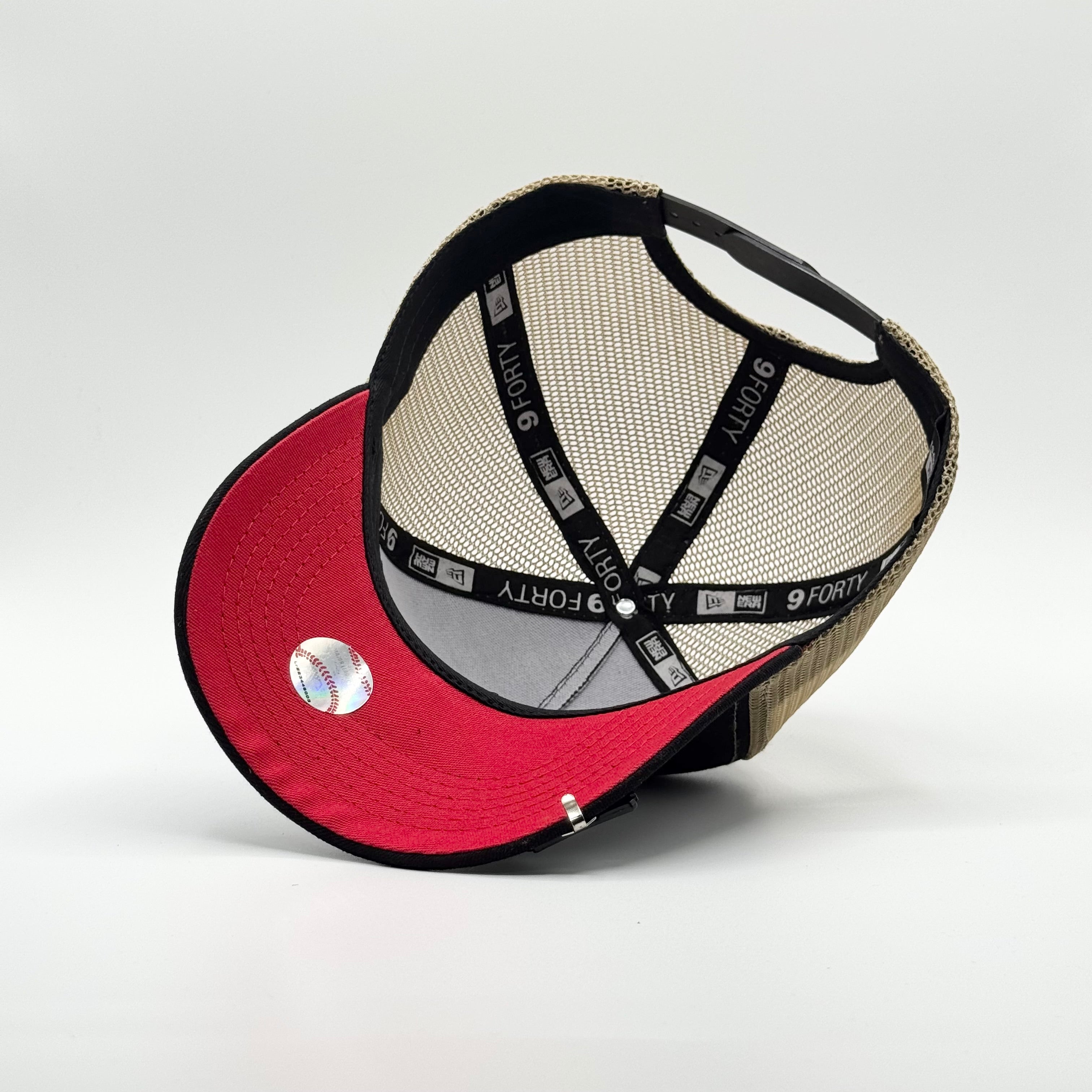 ATLÉTICOS DE OAKLAND TRUCKER / NEGRO - ROJO