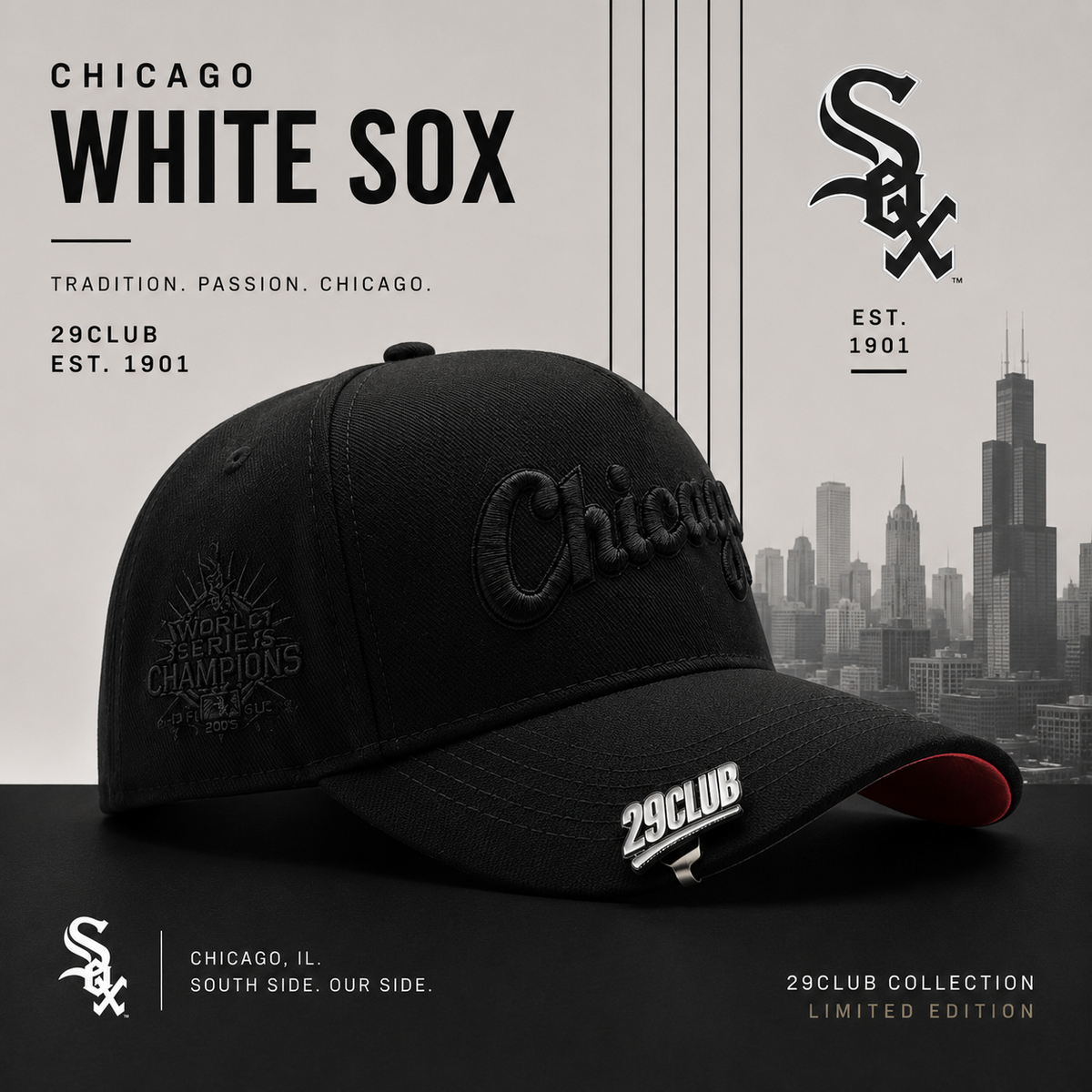 CHICAGO WHITE SOX (EDICIÓN BLACK)