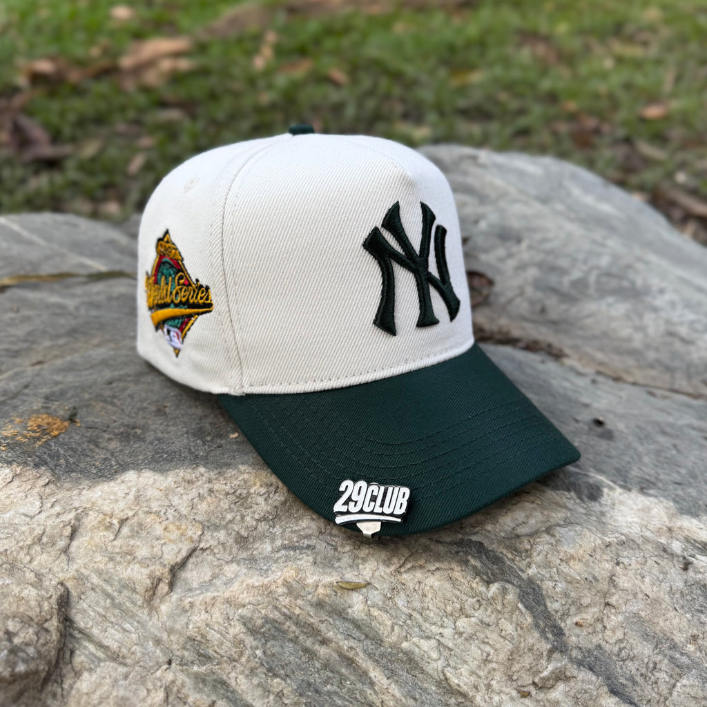 NEW YORK YANKEES VISOR VERDE / GRIS