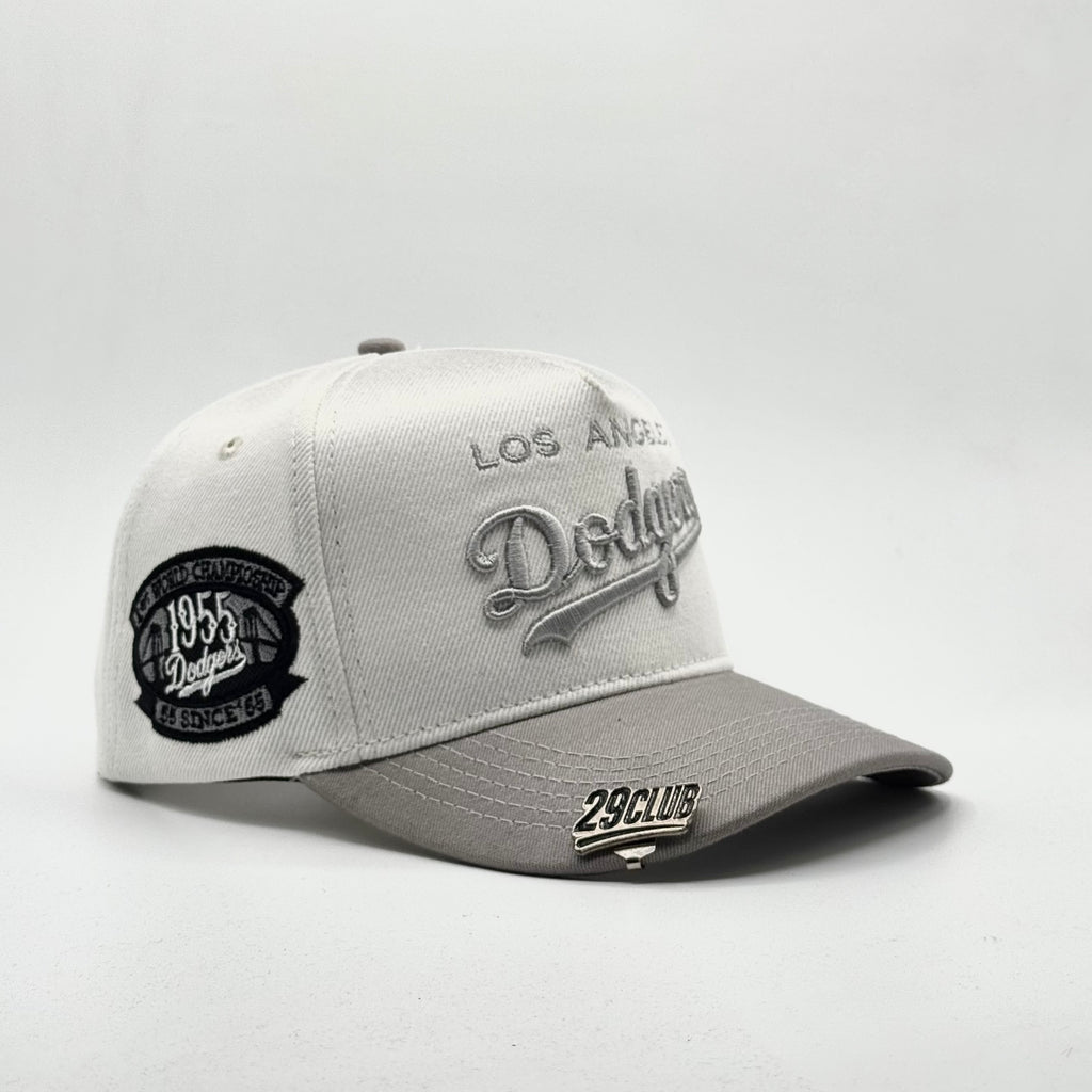 LOS ÁNGELES DODGERS VISOR GRIS