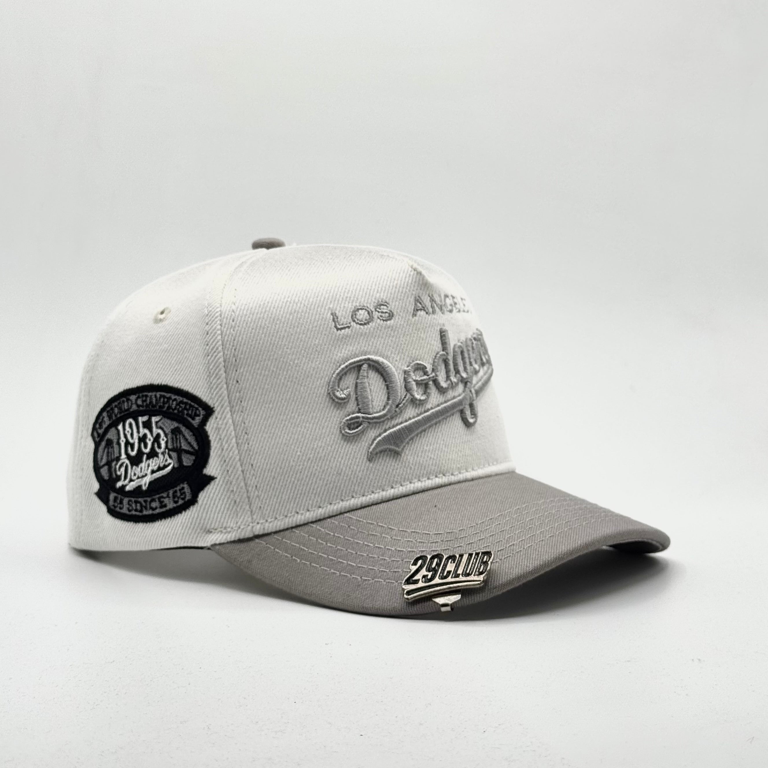 LOS ÁNGELES DODGERS VISOR GRIS
