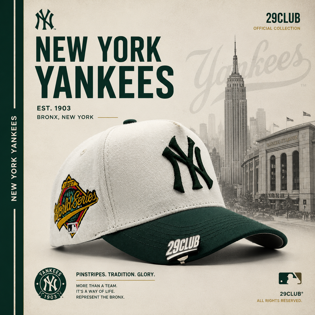 NEW YORK YANKEES VISOR VERDE / GRIS