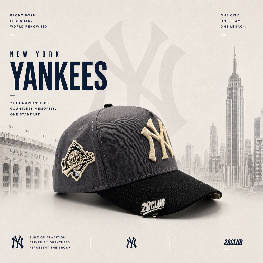 NEW YORK YANKEES GRIS / NEGRO